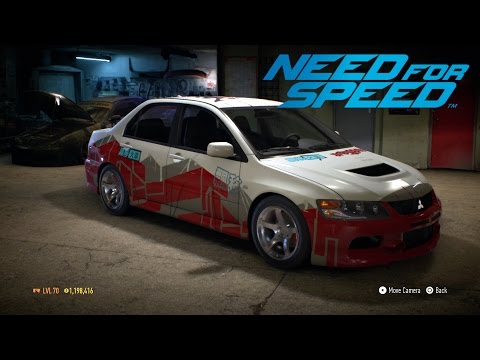 Need For Speed - Speed Paint #3 Mitsubishi Lancer Evolution MR NFS Pro Street