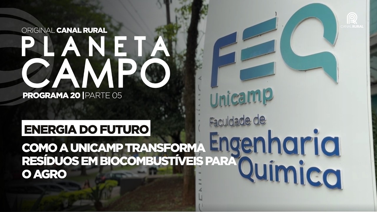 Como a Unicamp transforma resíduos em biocombustíveis para o agro | Planeta Campo - Ep. 20 parte 5