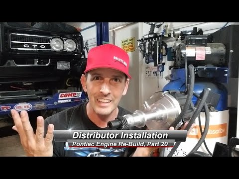 Pontiac V8 Rebuild, Part 20: How to install a distributor for a roller cam.