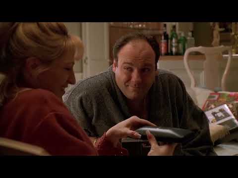 The Sopranos Soprano family Christmas scene