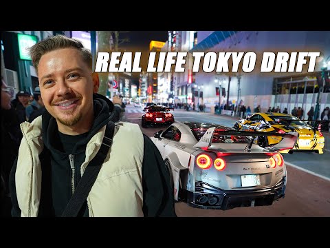 TOKYO'S ILLEGAL STREET RACING / MY JAPAN TRIP VLOG #tokyoautosalon