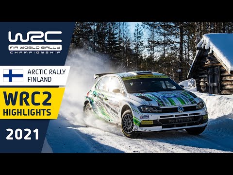 WRC2 Event Highlights Clip - REVIEW - Arctic Rally Finland 2021
