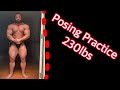 Physique Update | 230lbs | Bodybuilding Posing Practice - 11