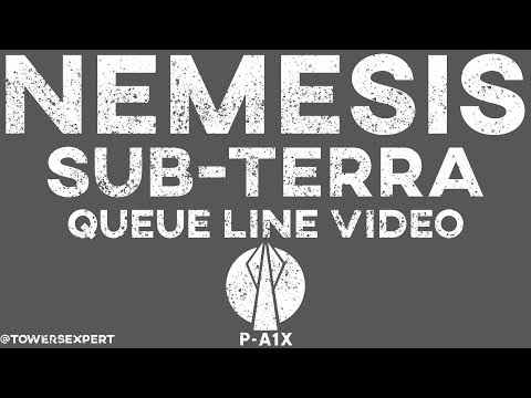 Alton Towers Nemesis Sub-Terra - Queue Line Video