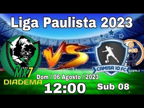 MX7 x Camisa 10 - Sub 08 / Liga Paulista Futsal 2023.