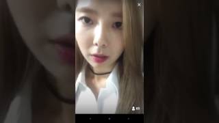 [161029]Stellar(스텔라) - Hyoeun(효은) Broadcast