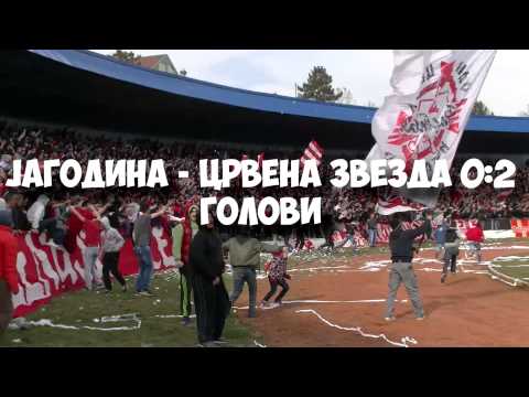 Jagodina - Crvena zvezda 0 : 2 | Golovi