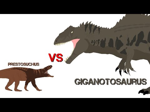 Prestosuchus vs Giganotosaurus