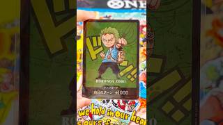 One Piece ⚔️ ロロノア・ゾロ　✅From Kumamoto Prefecture Special ➡️DON‼️#航海王 #onepiece #ワンピース #onepiecetcg
