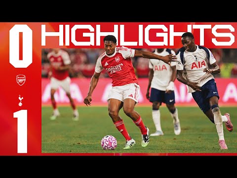 HIGHLIGHTS | Arsenal vs Tottenham Hotspur (0-1) | The Gunners dominate but fall short in Hong Kong