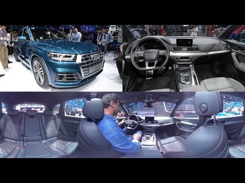 VR 360 2017 Audi Q5 : découvrez l'intérieur à 360° [MONDIAL DE L'AUTO]