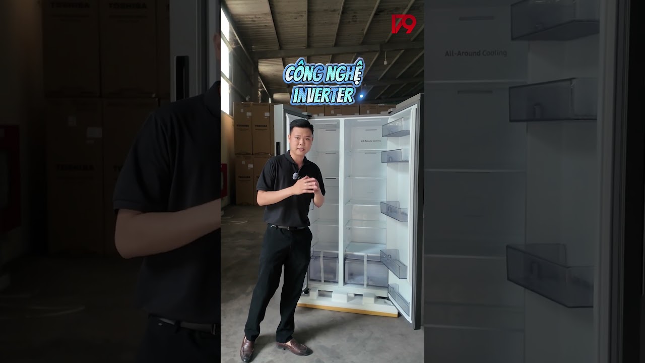 Tủ lạnh Samsung Inverter 583 lít Side By Side RS57DG400EM9SV