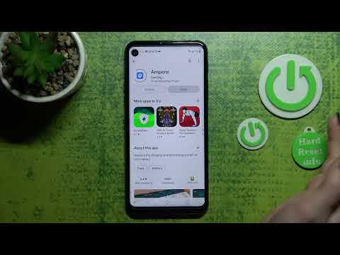How to Check Battery Temperature on LG Q70 - Use Ampere App