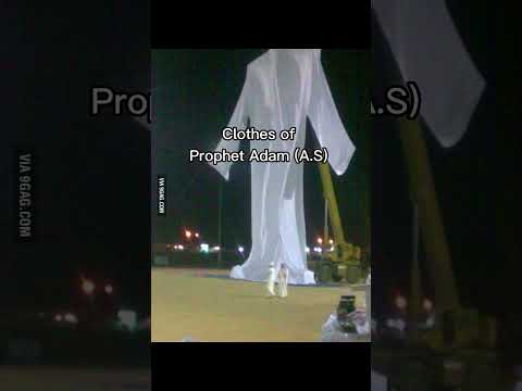 How tall Prophet Adam (A.S) was😱😱😱        Keep Smiling, its Sunnah😁 #muslim #shorts