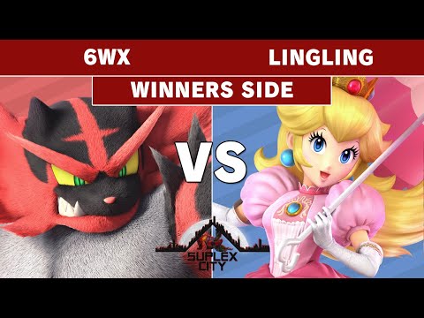 Suplex City - 6WX (Incineroar) vs LingLing (Peach) Winners Side - Smash Ultimate