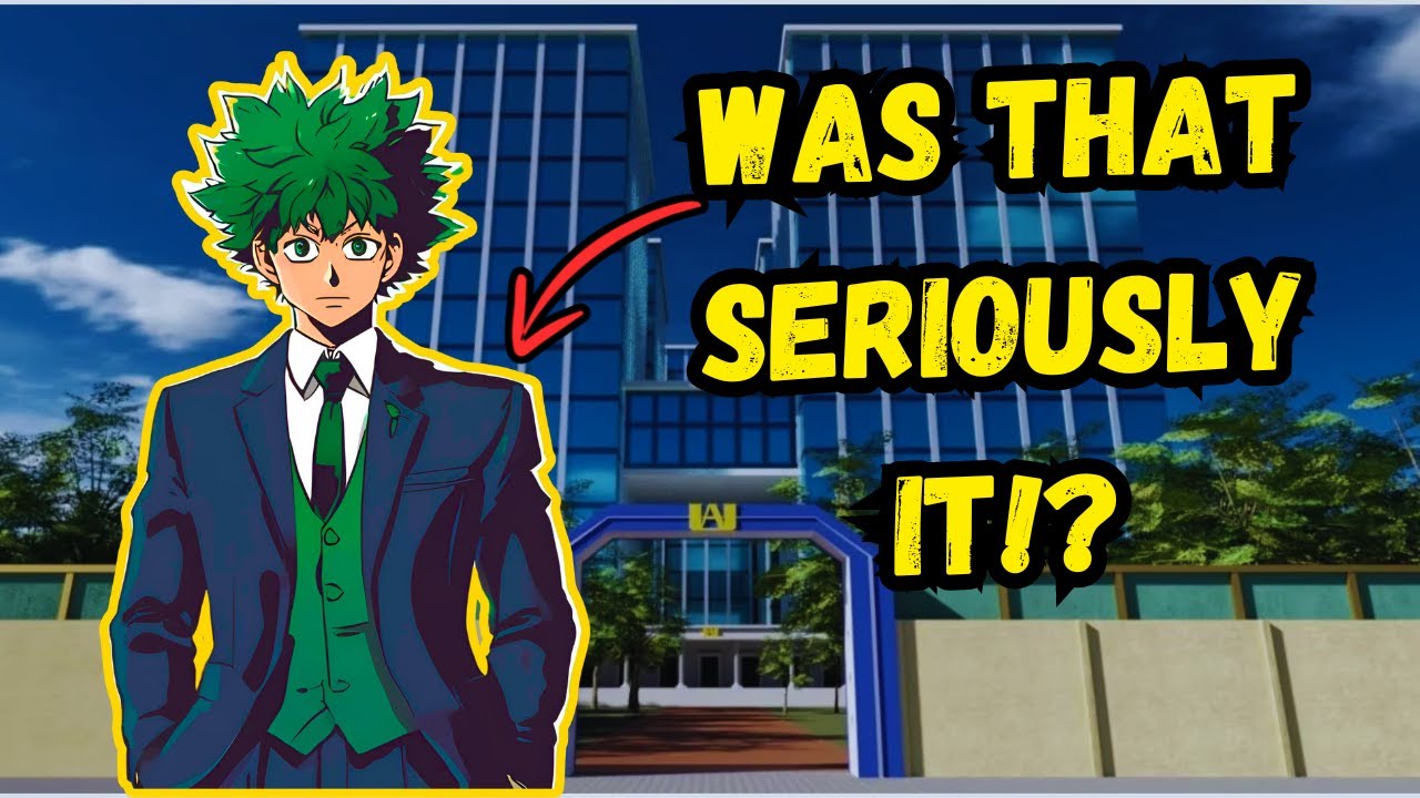 From Greatest POTENTIAL, To Profound DISAPPOINTMENT | The Final Chapter of MY HERO ACADEMIA