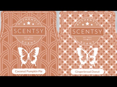 Tester Tuesday #102 Coconut Pumpkin Pie and Gingerbread Donut (Scentsy Reviews)
