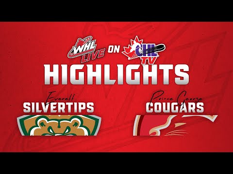 Everett Silvertips at Prince George Cougars 2/14 | WHL Highlights 2024-25