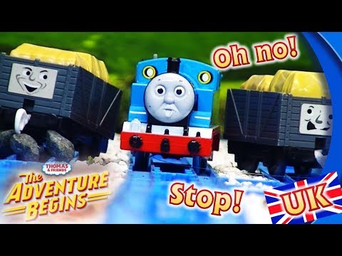 Troublesome Trucks Song UK | The Adventure Begins Thomas & Friends Runaway Accidents Happen