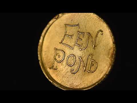 Südafrika, Een Pond, 1902, Pilgrim's Rest, Gold, VZ, KM:11