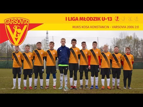 MUKS KOSA KONSTANCIN - VARSOVIA 2006 2:0 - I LIGA MŁODZIK U-13