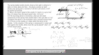 Ch 5 - Work and Energy - Conservation Of Energy With Projectile Motion.mov