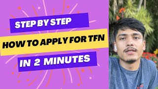 How to apply for TFN in Australia |  Apply for your Tax File Number in 2 Minutes