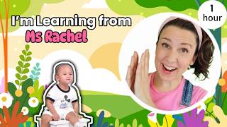 Learning singing and dancing from Ms rachel