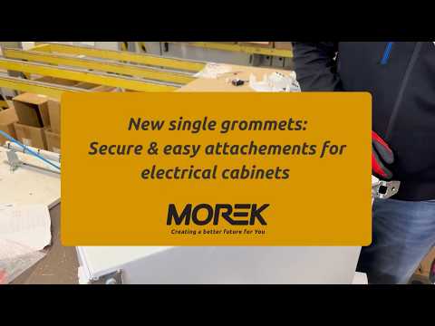 How to Use and Attach Single Grommets (IP 66) / Morek Group
