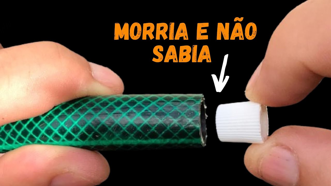 É SÓ COLOCAR UMA TAMPINHA NA MANGUEIRA. VOCÊ VAI FICAR SURPRESO COM O RES…