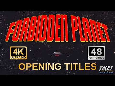 FORBIDDEN PLANET: Opening Titles (Remastered to 4K/48fps HD)
