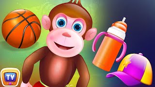 Surprise Eggs Nursery Rhymes Toys | Five Little Monkeys | Learn Colours &amp; Objects | ChuChu TV