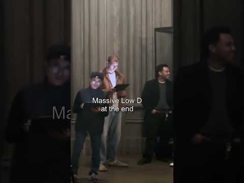 lol this was so funny in the moment, the actual take was awesome too #oktavist #choir #basssinger