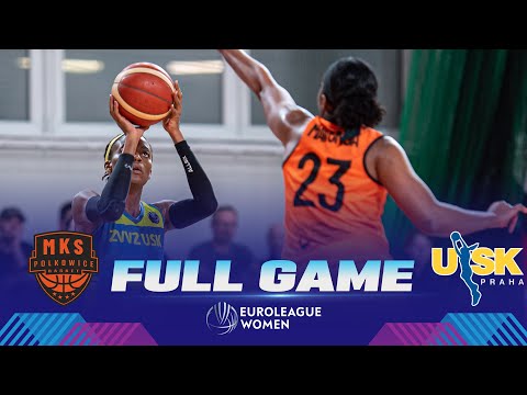 BC Polkowice v ZVVZ USK Praha | Full Basketball Game | EuroLeague Women 2022-23