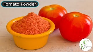 How to make Tomato Powder at Home | Seasoning for Popcorn, Chips & More ~ The Terrace Kitchen