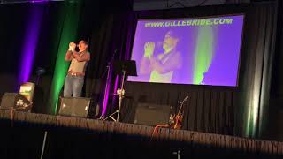 Gillebride MacMillan sings &quot;Skye Boat Song&quot; at Outlander Con in English and Gaelic