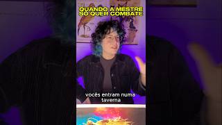 Acho que a @coragemnarrada só queria combate! Mas e o GAMONSTER? #humor #rpg #mtg