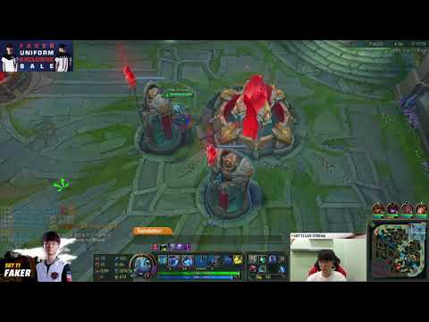 SKT T1 Faker Fizz vs Talyah mid Pre Season 8 Full HD
