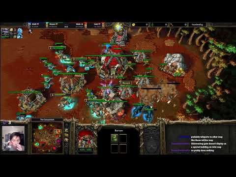 Sheik (UD) Bizzare (Orc) vs Cash (Orc) Blade (HU) - WarCraft 3 - 2v2 Recommended WellPlayedTV WC3469