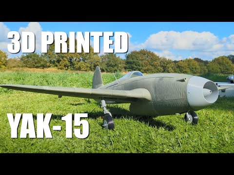 3D Printed RC Jet - Yak 15 build log