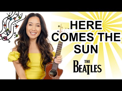 Here Comes the Sun Fingerpicking/Chord Melody Beatles Ukulele Tutorial