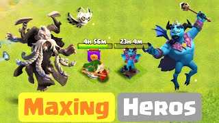 Maxing Out Your Clash of Clans Hero's (The Final Upgrade!) | @neogamingzest1080