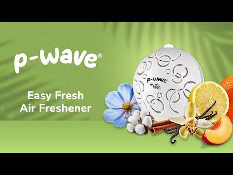 Slide 2 - P-Wave® Easy Fresh Air Freshener Fragrance Cover (video)