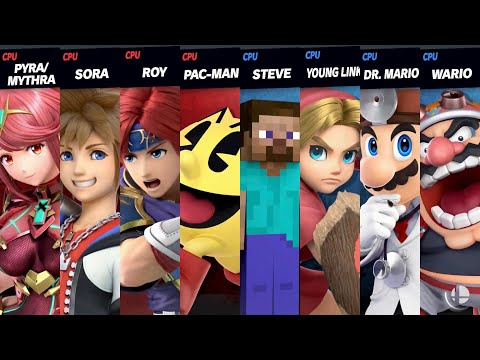 Super Smash Bros. Ultimate - HMEN Favs & Mains vs Random