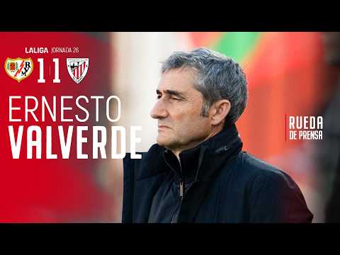 Imagen de portada del video 🎙 Ernesto Valverde | post Rayo Vallecano 1-1 Athletic Club | J26 LaLiga EA Sports