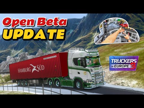 Open beta 0.7.5  Update Released 💥 TRUCKERS OF EUROPE 3 UPDATE 