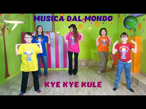 MUSICA DAL MONDO-"KYE KYE KULE"-CANZONE AFRICANA E SEMPLICE  BODY PERCUSSION PER INFANZIA E PRIMARIA