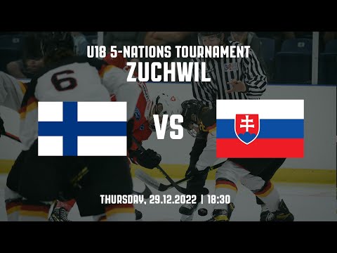 U18: Finland vs. Slovakia | 5-Nations Tournament | Zuchwil SUI