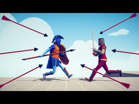 6 ARCHERS & SQUIRE vs EVERY UNIT - Totally Accurate Battle Simulator TABS