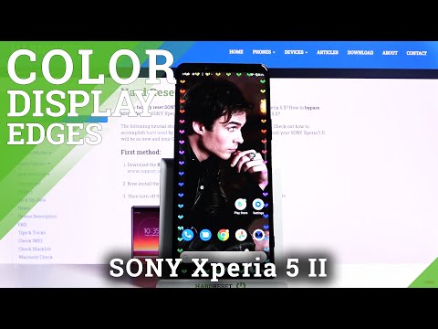 How to Apply Lightning Edges on SONY Xperia 5 II – Colorful Border